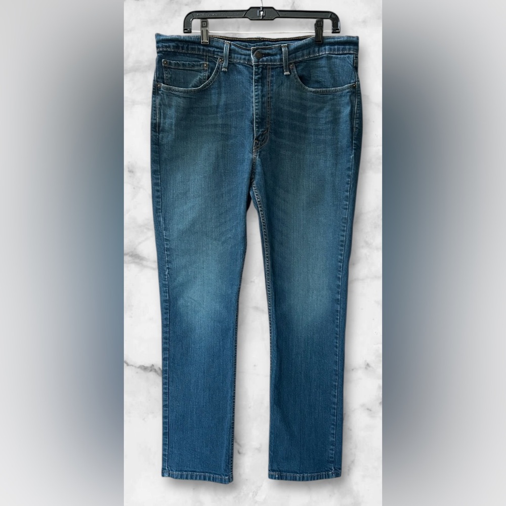 Men’s Levi’s Classic 514 Straight Leg Jeans Dark Wash Size 36